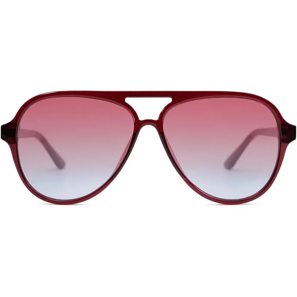 Retro Aviator Sunglasses Women Men Polarized UV400 Plastic Frames